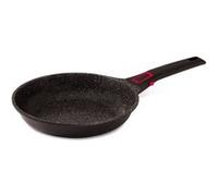 Baumalu Poêle Granit PRO – Fonte aluminium, revêtement céramique, manche amovible, induction – 26 cm