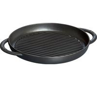 Poele Grill 26 X 26 CM en Fonte Noire