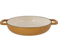 Poele Grill COSY & TRENDY FONTESTIC, Fonte Émaillée, Ø28 cm, Tous Feux Dont Induction, Ambre