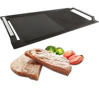 Poêle Grill en Fonte COVERCOOK avec 2 Poignées Rectangulaire