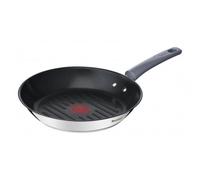 Poêle Grill Tefal Daily Cook 26 cm Noir Inox Revetement Ceramique