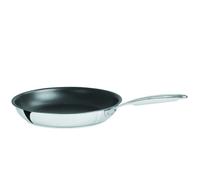 POELE INDUCTION 28 CM CASTEL PRO 5 PLY POIGNEE FIXE REVETEMENT EXCELISS - CRISTEL