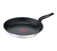 Poêle inox 26cm Tefal e3090504 noir et inox G