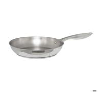 5five Poêle en inox Haute qualité D 28 cm Tous feux y compris induction