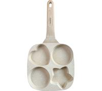 Poêle marbrée 4 en 1 pour crêpes, œufs, 18 cm, BEIGE, KLAUSBERG KB-7809