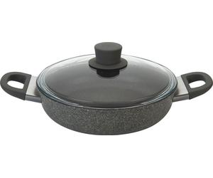 Poele Murano Deep 2H 24 CM Graphite Antiadhésive Avec Couvercle