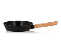 OGO LIVING - Poêle en aluminium et manche en bois 20cm - 7930238 - compatible tous feux dont induction