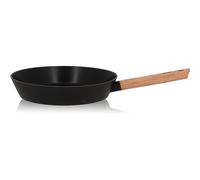 OGO Living - Poêle 7930240 - Aluminium 28 cm - Manche en bois - Compatible tous feux dont induction