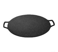 Poêle Paysanne Acier 28cm Cuisson Extérieure | Fer pour robuste, répartition chaleur uniforme, pour idéal grillades fritures, 28cm diamètre, usage camping