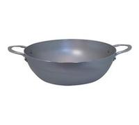 Poêle paysanne fer avec anses 24cm De Buyer 5654.24 gris G