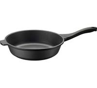 Poêle Pinti PRO 28 cm en aluminium moulé sous pression à bord haut – Revêtement antiadhésif 3 couches sans – Poignée Soft Touch – Compatible avec toutes les sources de chaleur, y compris l'induction –