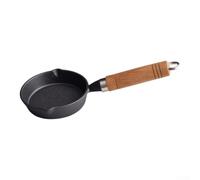 Poêle pour en Fonte pour brute pour idéal pour Steaks et Grillades(11*3cm) | Fonte massive pour robuste, cuisson uniforme, revêtement , pour idéal steaks, nettoyage facile