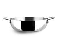 Poêle profonde avec poignées triply 24 cm - - Argent / Métallique - Aluminium
