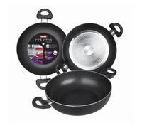 IBILI - Poêle Honda avec 2 poignées Inducta, 28 cm, Aluminium, Antiadhésif, Compatible avec l’induction