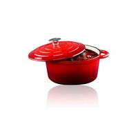 Poêle Rouge Fer H11.8xl24xL24cm