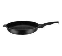 Poêle-Sauteuse - Tous feux dont induction - GSW - TITANIUM GRANIT Advanced - Ø 24 cm - Fonte d'aluminium massive - Sans PFAS - Noir