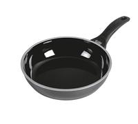 Poêle Silit Professional 24 cm de haut, céramique fonctionnelle Silargan, induction, poêle Silargan manche plastique, noir, 2,2l