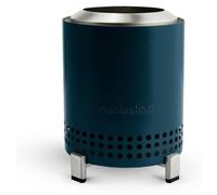 Poêle Solo Stove Mesa Standard, foyer pour table avec bras de fumée standard. Mini-feuier pour la ville et les banlieues. Fonctionne avec des pellets ou du bois. Acier inoxydable sûr, avec sac de tran