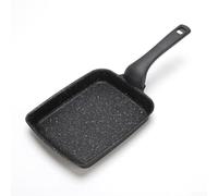 Poêle Tamagoyaki Antiadhésive 35x15cm Omelette(Black) | pour surface antiadhésive style japonais, cuisson huile, nettoyage rapide, pour idéal et crêpes