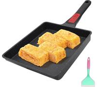 Poêle Tamagoyaki, Grande 23x21cm, Antiadhésive, Four, Lavable au lave-vaisselle