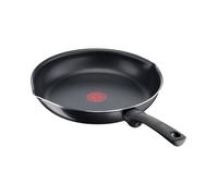 Tefal Day by Day B5580423 Poêle à frire avec revêtement anti-adhésif en titane et signal thermique Nettoyage facile Noir 24 cm