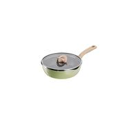 Tefal One Pick Pot, Poêle 24cm, Poêle polyvalente, Revêtement antiadhésif résistant, Technologie Thermo-Signal, Vert lichen