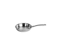 Baumalu Poêle Tripli 24 cm – Acier inoxydable (inox) – Argent / Métallique