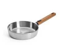 Poêle universelle LOGIC STEEL 20 cm, avec poignée amovible, acier inoxidable, WOLL