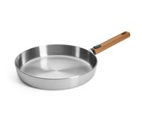 Poêle universelle LOGIC STEEL 28 cm, avec poignée amovible, acier inoxidable, WOLL