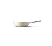 Poêle wok 30cm crème mat - Smeg - WOF3002CRM -