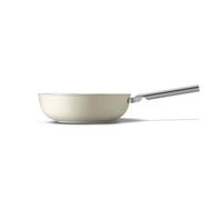 Smeg Poêle wok WOF3002CRM 30 cm crème mat