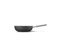 Smeg Wok WOF3002BLM en aluminium, revêtement céramique 30 cm noir mat