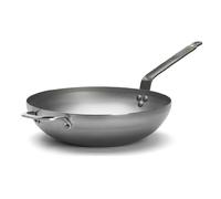 Poêle wok acier doux 32cm - 5617.32 - Mineral B Element. - DE BUYER