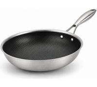 Poêle Wok Cookinglife HexaCook Hybride ø 28 cm - ANTI-ADHÉSIF - compatible avec toutes les sources de chaleur - revêtement antiadhésif en céramique