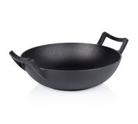 Poêle Wok en Fonte - Vilde - Cast Line - 32 cm - Haute Résistance - Tous Feux