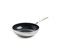 Geneva Wok inox revêtement céramique GreenPan D28 cm
