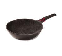 Granit PRO Poêle Wok Fonte Aluminium Revêtement céramique Manche amovible Induction D30 cm