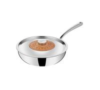 Poêle wok inox 26cm avec couvercle - 011204042026 - Emozione Salta Pasta - LAGOSTINA
