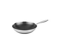 Cheffinger Poêle wok en acier inoxydable, Ø 32 cm, pour induction