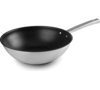 Poêle wok Lacor - Revêtement antiadhésif - Ø 28 cm - Poignée ergonomique - Convient à tous les types de cuisinières