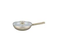 Poêle Wok - SWISS HAUS - SH-SCW28CH - 28 cm - Aluminium forgé - Tous feux dont induction