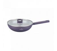 Poêle Wok - SWISS HAUS - SH-SCW30T - 30 cm - Revêtement céramique antiadhésif - Tous feux dont induction