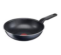 Tefal Poêle wok C38519 XL Force 28 cm – revêtement anti-adhésif, Thermo-Spot, noire