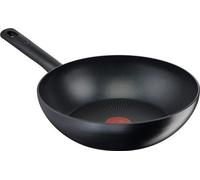 Poêle wok verte en aluminium 100 % recyclé, Ø 28 cm - revêtement anti-adhésif - convient pour les cuisinières à induction et à gaz - ne se raye pas - poignée ergonomique