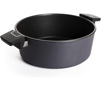 Poêle Woll Diamond Lite, diamètre 24 cm - 3,8 litres, avec 2 poignées latérales - Poêle antiadhésive en aluminium coulé - Compatible induction