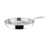 Sitram Poêle Rapsody 711549 — acier inoxydable qualité pro Ø30 cm tous feux induction Argent