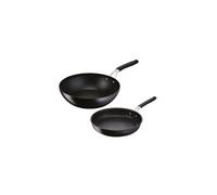 Poêles 26cm + wok 28cm noir - Lagostina - 012165600102 - tempra