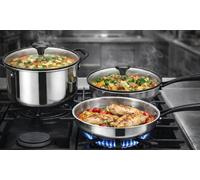 Poêles casseroles et sauteuses en acier inoxydable Arthur Martin : Poêle 20 cm