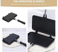 Poêles double face pour pancakes, omelettes et gaufres