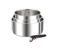 Poêles Et Casseroles À Poignée Amovible Inox Tefal Ingenio Preference Batterie De Casseroles (16/18/20 Cm + Poignée) - L898s444